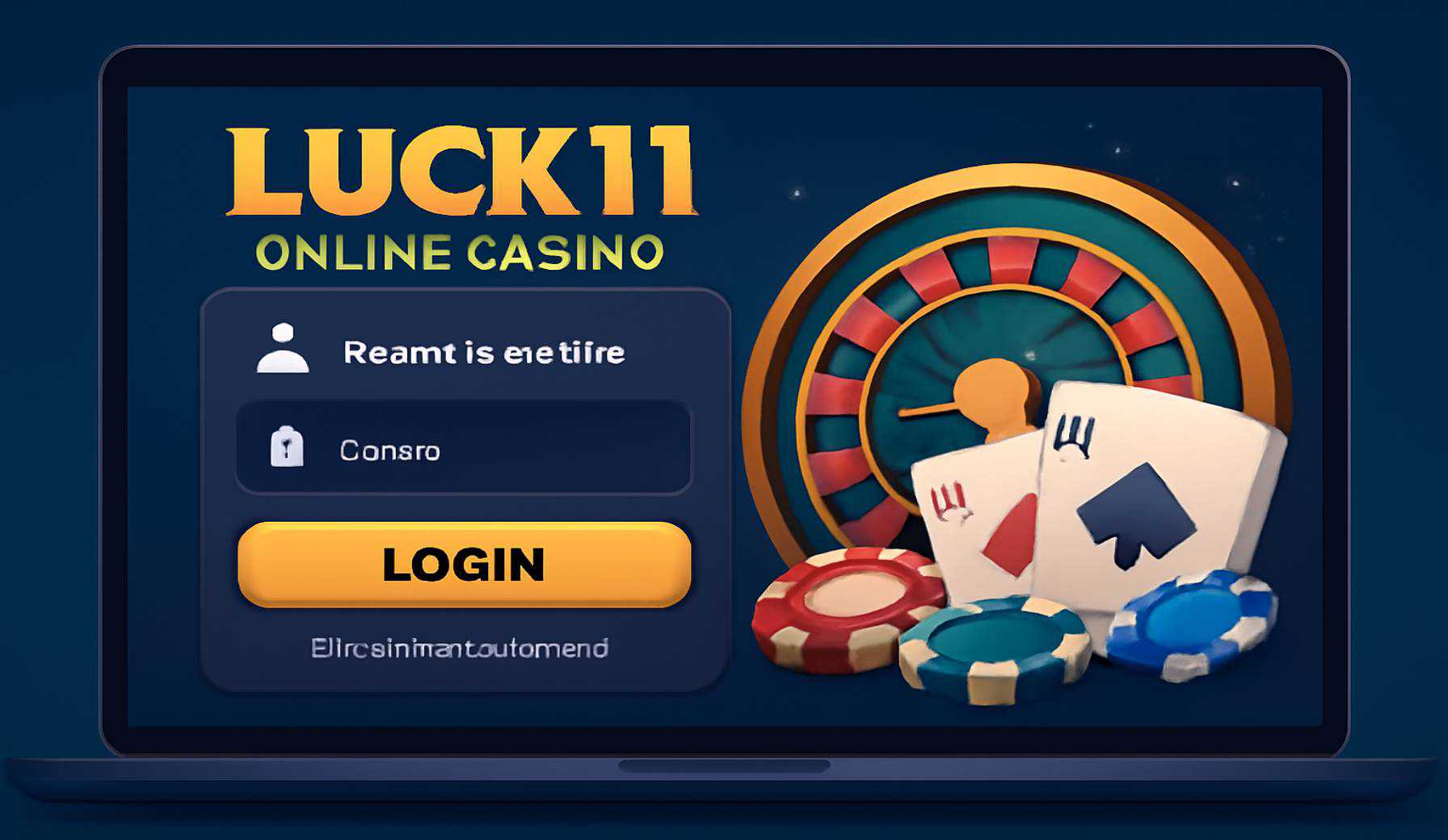 Login no Cassino LUCK11