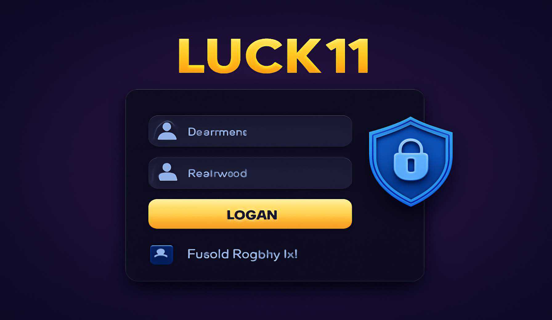 Criar uma nova Conta no plataforma LUCK11