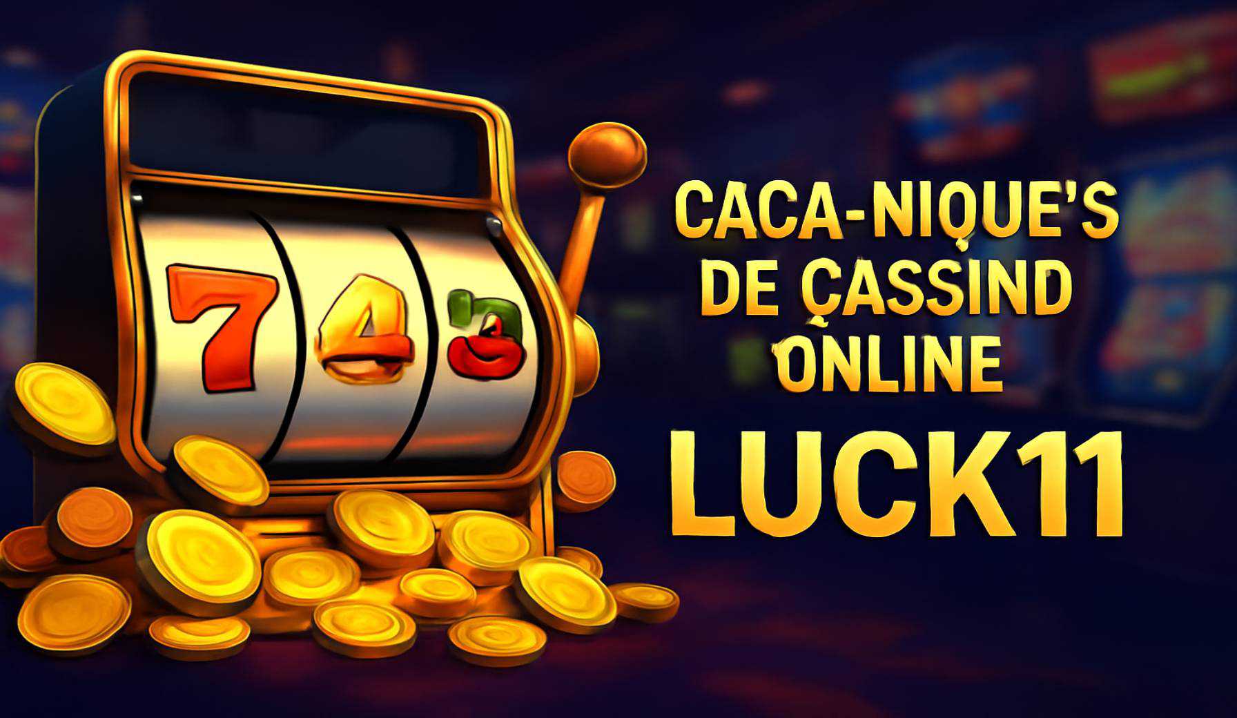 Explore o mundo das slot machines no LUCK11 Casino